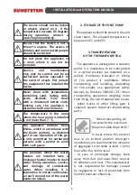 Предварительный просмотр 6 страницы Sunsystem TDA 200 Installation And Operation Manual