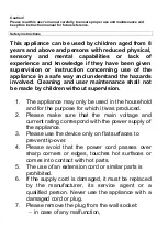 Preview for 8 page of SUNTEC Home Essentials SMO-9936 Instruction Manual