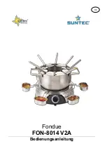 Предварительный просмотр 1 страницы Suntec Wellness FON-8014 V2A Instruction Manual