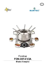 Предварительный просмотр 20 страницы Suntec Wellness FON-8014 V2A Instruction Manual