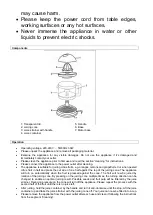 Предварительный просмотр 8 страницы Suntec Wellness HOME Essentials ZIP-8427 comfort Instruction Manual