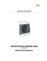 Предварительный просмотр 7 страницы Suntec Wellness Klimatronic 2000 AIR BOOSTER DESIGN Instruction Manual