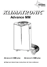 Suntec Wellness Klimatronic Advance 2.9 MM plus Instructions Manual предпросмотр