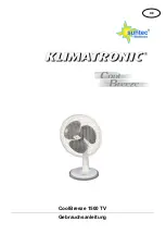 Suntec Wellness KLIMATRONIC CoolBreeze 1500 TV Manual preview