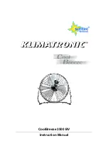 Suntec Wellness Klimatronic CoolBreeze 3500 BV Instruction Manual предпросмотр