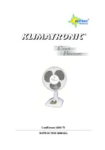 Предварительный просмотр 1 страницы Suntec Wellness Klimatronic CoolBreeze 4000 TV Instruction Manual