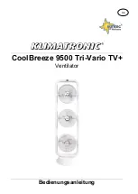 Suntec Wellness Klimatronic CoolBreeze 9.500 Tri-Vario TV+ Manual предпросмотр