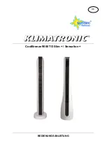 Предварительный просмотр 1 страницы Suntec Wellness KLIMATRONIC CoolBreeze 9000 TO
Slim+ Manual