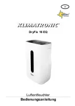 Suntec Wellness Klimatronic DryFix 16 EQ User Manual preview