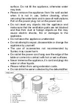 Preview for 7 page of Suntec Wellness KLIMATRONIC DrySlim 300 point Manual