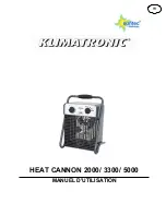 Preview for 15 page of Suntec Wellness Klimatronic Heat Cannon 2000 Instruction Manual