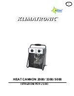 Preview for 25 page of Suntec Wellness Klimatronic Heat Cannon 2000 Instruction Manual