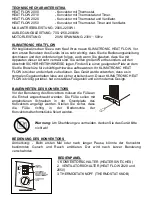 Preview for 6 page of Suntec Wellness Klimatronic Heat Flow 2000 Manual