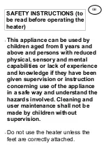 Preview for 11 page of Suntec Wellness Klimatronic Heat Flow 2000 Manual