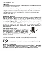 Preview for 32 page of Suntec Wellness Klimatronic Heat Flow 2000 Manual