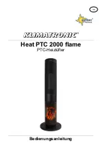 Preview for 4 page of Suntec Wellness KLIMATRONIC Heat PTC 2000 flame Manual