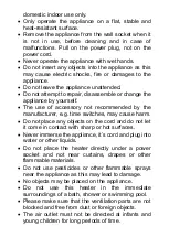 Preview for 13 page of Suntec Wellness KLIMATRONIC Heat PTC 2000 flame Manual