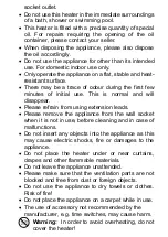 Preview for 13 page of Suntec Wellness Klimatronic Heat Safe 1000 PTC-Turbo Manual