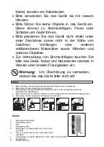 Preview for 11 page of Suntec Wellness KLIMATRONIC Heat Safe 1500 Series Manual