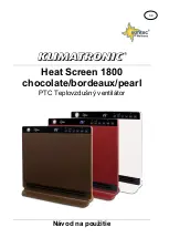 Preview for 60 page of Suntec Wellness KLIMATRONIC Heat Screen 1800 Instruction Manual