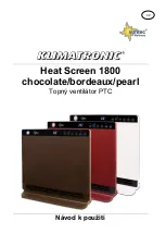 Preview for 65 page of Suntec Wellness KLIMATRONIC Heat Screen 1800 Instruction Manual