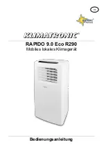 Preview for 1 page of Suntec Wellness KLIMATRONIC RAPIDO 9.0 Eco R290 Instruction Manual