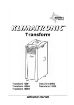 Preview for 1 page of Suntec Wellness Klimatronic Transform 10500 Instruction Manual