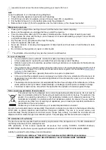 Предварительный просмотр 11 страницы Suntec Wellness RAC-8069 Flex8 Instruction Manual