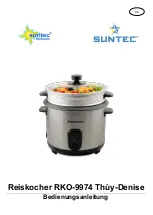 Предварительный просмотр 1 страницы Suntec Wellness RKO-9974 Thuy-Denise Instruction Manual