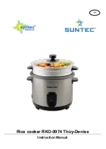 Предварительный просмотр 8 страницы Suntec Wellness RKO-9974 Thuy-Denise Instruction Manual