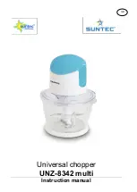 Предварительный просмотр 6 страницы Suntec Wellness UNZ-8342 multi Instruction Manual