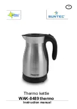 Preview for 6 page of Suntec Wellness WAK-8489 thermo Instruction Manual