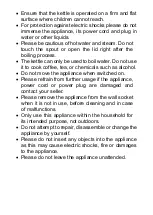 Preview for 8 page of Suntec Wellness WAK-8489 thermo Instruction Manual