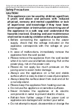 Preview for 7 page of Suntec Wellness ZIP-8434 design Instruction Manual