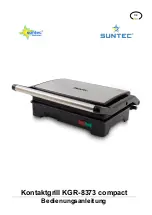 SUNTEC KGR-8373 compact Instruction Manual предпросмотр