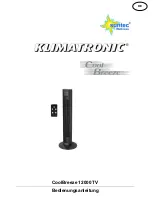 SUNTEC Klimatronic CoolBreeze 12000 TV Manual предпросмотр