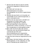 Preview for 3 page of SUNTEC Klimatronic DryFix 20 Design Instruction Manual