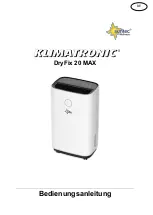 Предварительный просмотр 1 страницы SUNTEC KLIMATRONIC DryFix 20 MAX Manual