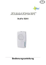 Preview for 1 page of SUNTEC Klimatronic DryFix EQ10 Instruction Manual