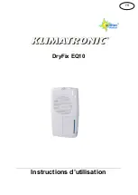 Preview for 11 page of SUNTEC Klimatronic DryFix EQ10 Instruction Manual