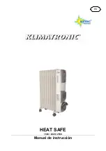 Предварительный просмотр 13 страницы SUNTEC KLIMATRONIC HEAT SAFE 1500 Instruction Manual