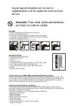 Предварительный просмотр 16 страницы SUNTEC KLIMATRONIC HEAT SAFE 1500 Instruction Manual