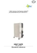 Предварительный просмотр 32 страницы SUNTEC KLIMATRONIC HEAT SAFE 1500 Instruction Manual