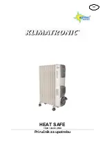 Предварительный просмотр 39 страницы SUNTEC KLIMATRONIC HEAT SAFE 1500 Instruction Manual