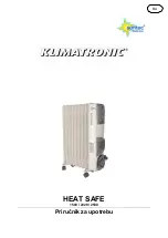 Предварительный просмотр 45 страницы SUNTEC KLIMATRONIC HEAT SAFE 1500 Instruction Manual