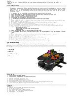 Предварительный просмотр 2 страницы SUNTEC RAC-8021 Flex4 Instruction Manual