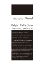 SUNTEC SBW-100 Instruction Manual preview