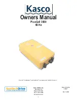 Preview for 1 page of SunTech Kasco PicoCell 3500 Owner'S Manual