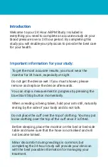 Preview for 2 page of SunTech Oscar 2 Patient Instructions