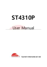 SunTech ST4310P User Manual предпросмотр